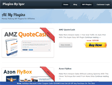 Tablet Screenshot of pluginsbyigor.com